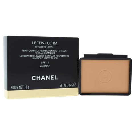 chanel le teint ultra compact 40 beige|Chanel ultra le teint shades.